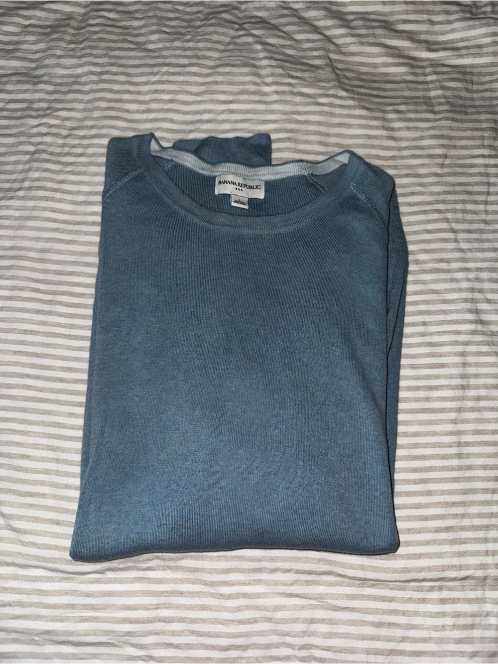 Banana Republic Light Blue Crewneck Sweater